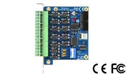 Suportando 12 entradas digitais o GV-IO 12-In Card foi projectado para funcionar com GV-NET/IO para fornecer um interface para dispositivo externos como sensores e detectores