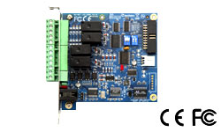 GV-NET/IO card fornece 4 entrada e 4 saídas de relé