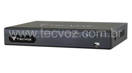 DVR Stand Alone LIGHT 08 Câmeras Tempo Real 240/240 fps