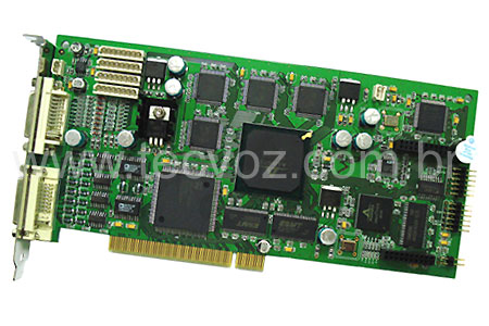 Placa Captura 480 FPS H264 16 canais